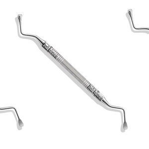 Lucas Surgical Top Trending Cureta de hueso de 3,0mm de ancho Instrumentos dentales manuales Premium para cirugía Metal de acero duradero - Product Image 6