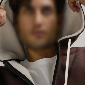 2025 fabricación profesional hecha nuevo estilo hombres cremallera sudaderas con capucha hechas a medida de alta calidad hombres Zip up sudaderas con capucha - Product Image 6