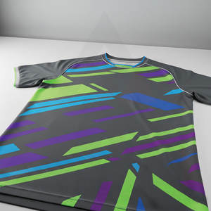 Uniforme de Fútbol Transpirable de Manga Corta para Hombre, con Tela que Absorbe la Humedad, Antibacteriana, Corte Moderno - Product Image 1