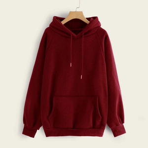 Sudaderas con capucha 100% algodón de manga larga de talla grande Tops mujeres sudaderas con capucha para chicas adolescentes sudadera Lisa pulóver ropa Casual sudaderas decentes - Product Image 2