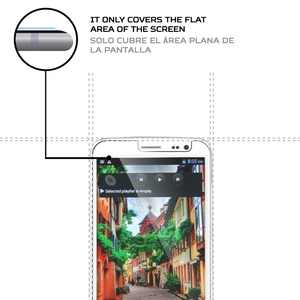 ฟิล์มป้องกันหน้าจอแบบพรีเมี่ยมสำหรับอุปกรณ์ของคุณฟิล์มป้องกันการกระแทกสำหรับ I4000แบบ inew - Product Image 3