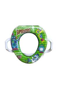 Orinal portátil para niños, asiento de inodoro de entrenamiento con protector contra salpicaduras y mango, orinal de viaje con patrón de animales - Product Image 2