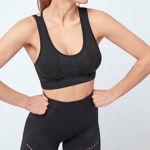 Vêtements de sport pour femmes, ensemble de yoga, prix de gros, prix bas, taille élastique sur le devant, vêtements de sport de fitness, vêtements de sport tendance - Product Image 3