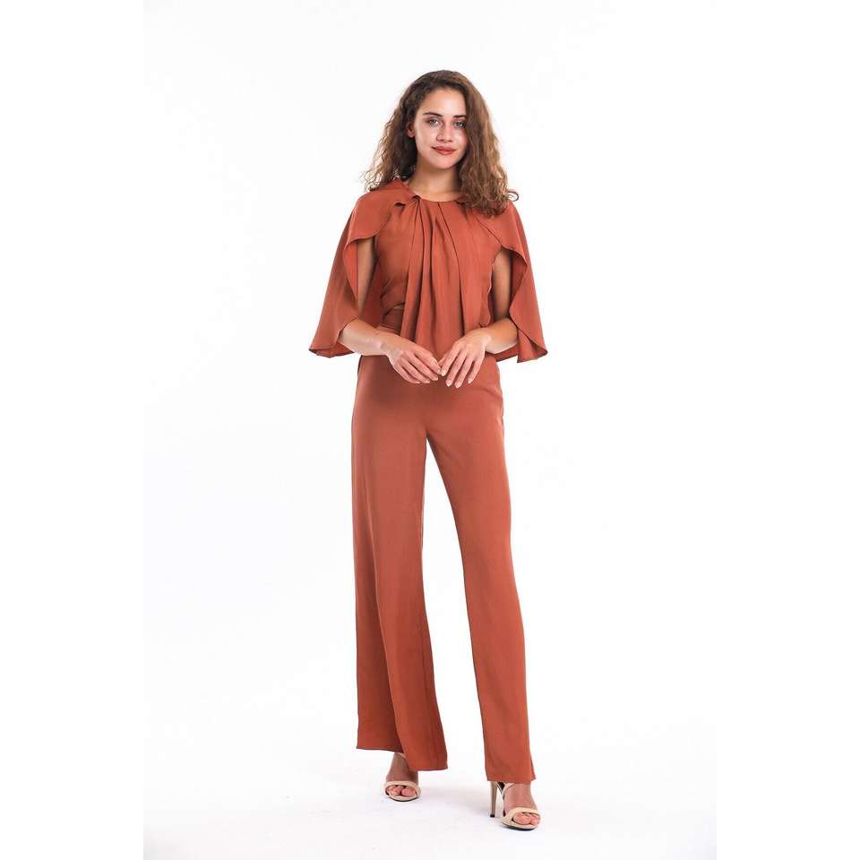 Cape Collar Detailed Blouse