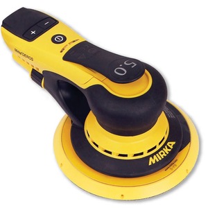 Meilleure ponceuse de finition DEROS 550CV, orbite de 5 mm, compatible aspiration, avec valise - Product Image 1