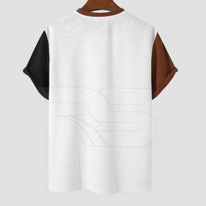 บริการ OEM ผู้ชายเสื้อยืดผู้ชายออกแบบใหม่เสื้อยืดราคาที่ดีที่สุดลําลองผู้ชายเสื้อยืดสําหรับผู้ใหญ่ขนาด - Product Image 2