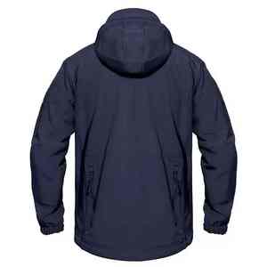 แจ็กเก็ตผู้ชายเนื้อนิ่มน้ำหนักเบาขนาดพลัสไซส์วัสดุนุ่มทนทานแจ็คเก็ตผ้าฝ้ายแบบธรรมดาสำหรับผู้ชาย - Product Image 4