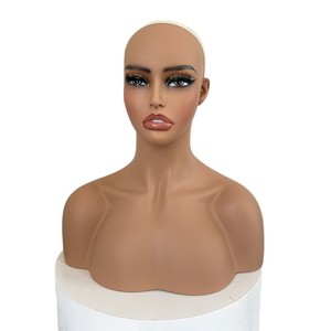 Tête de mannequin pour l'affichage, tête de mannequin demi-corps pour le cosplay, tête artificielle pour l'affichage de boucles d'oreilles et de colliers - Product Image 3