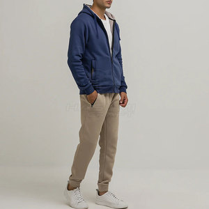 Essentiel élégant pour l'hiver, idéal pour les tenues décontractées et les activités de plein air, sweat à capuche doublé en sherpa, doublure douce et chaude, coupe confortable, durable pour un usage quotidien - Product Image 2