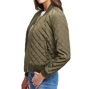 <b>Flight</b> Style Slim Fit Windbreaker Soft Padded Female <b>Jacket</b> for Daily Wear Customized Logo and Size Available Bulk Wholesale - Product Image 4