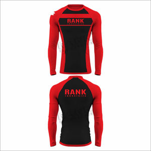 Rashguard pour hommes, haute élasticité, rashguard pour hommes, couleur personnalisée, haut de surf, vente en gros de rashguard pour hommes - Product Image 5