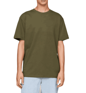 Camisetas de Gimnasio para Hombre, 100% Algodón, Lisas, Casuales, de Manga Corta, Corte Regular, Cuello Redondo, Tejido Frontal Transpirable, de Secado Rápido - Product Image 6