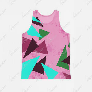 Camiseta sin mangas ajustada para hombre, personalizada, transpirable, sublimada, de secado rápido, cuello redondo, informal, para gimnasio, uso diario, de poliéster tejido - Product Image 2