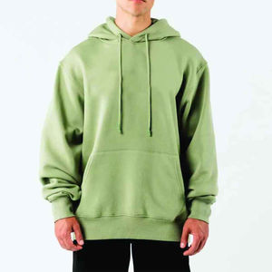 Sudadera con capucha de algodón 100% hecha a medida, sudadera de manga larga bordada suave con capucha para ropa de gimnasio, sudadera de entrenamiento para hombres - Product Image 6
