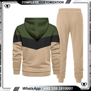 Streetwear personnalisé Survêtement surdimensionné Ensemble de jogging unisexe Survêtements pullover brodés pour hommes - Product Image 6