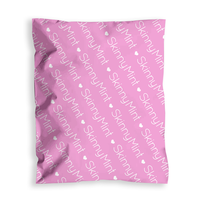 Sac de courrier rose 10x13 Logo personnalisé imprimé colis de courrier affranchissement sacs d'expédition Poly Mailers