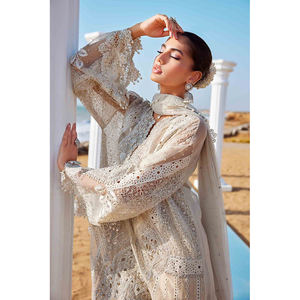 Estilo paquistaní Nuevo Diseño 3 piezas Ligero Cómodo Ropa formal Shalwar Kameez Todos Los tamaños disponibles Vestido de fiesta para mujer - Product Image 2