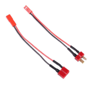 Amass Original Deans T Plug Câble de rallonge mâle à femelle Heavy Duty 12AWG Faisceau de câbles en silicone pour connexion électrique