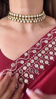 Meilleure vente Broderie de tissu d'exportation avec chemisier Sari Dernier sari exclusif Mariages de mariée ethniques Superbe tunique Design