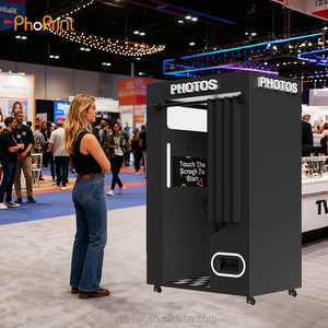 Cabine <span class=keywords><strong>photo</strong></span> portable rétro pour passeport en libre-service - Product Image 2