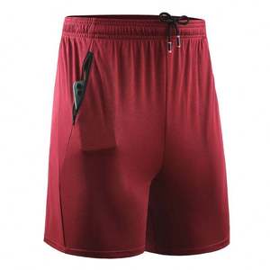Pantalones Cortos Deportivos de Secado Rápido para Hombre, con Cordón Ajustable, Cintura Media, Bolsillo con Cremallera, Personalizados, de Poliéster - Product Image 3