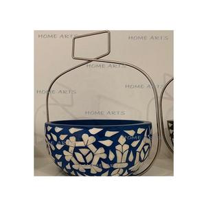 Mother of Pearl Dessert Dates Bowl Latest Design Round Shape <b>Chocolates</b> Dates Bowl For Wholesale Supplier - Product Image 3