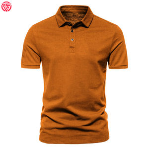 Vente en gros de haute qualité Polo de golf décontracté et personnalisé Nouvelle arrivée Polo respirant professionnel pour hommes - Product Image 5