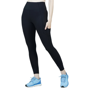 Diseño personalizado Super Stretch Leggings Mujeres Cremallera Push up Slim fit Skinny Legging para mujeres Fitness Compresión Pantalones de yoga - Product Image 1