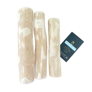 ของเล่นเคี้ยวไม้กาแฟธรรมชาติสำหรับสุนัข100% ของเล่นสัตว์เลี้ยงที่ทนทานสำหรับทำความสะอาดฟันฟรีติดต่อดอกมะลิ + 84 783 612 - Product Image 4