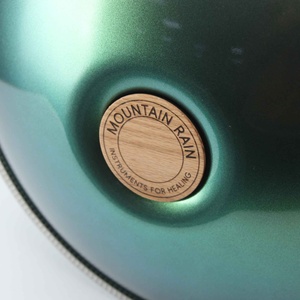 Tambor Mountain Rain UU tamaño 18 pulgadas <span class=keywords><strong>escala</strong></span> Musical Handpan con estuche gratis y mazos tambor <span class=keywords><strong>de</strong></span> lengua <span class=keywords><strong>de</strong></span> acero nuevo diseño tres notas - Product Image 6