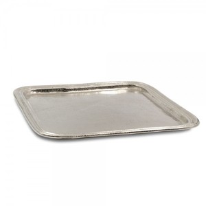 Latest Style Tabletop Decorative Aluminum Serving Flat <b>Tray</b> for Serving <b>Drinks</b> and Snacks Tortilla & Breakfast Serve <b>Tray</b> Dish - Product Image 1