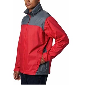 Manteau coupe-vent personnalisé long pour hommes 100% polyester toile imperméable coupe-vent veste de pluie Streetwear randonnée - Product Image 3