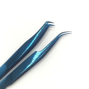 แหนบต่อขนตาแบบมืออาชีพแหนบขนตาแบบใช้มือทดสอบด้วยมือฉลากตามสั่ง - Product Image 2