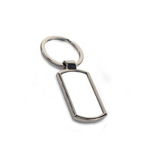 LLavero de acero inoxidable de 2mm con cable, llaveros grandes, llavero de 6 pulgadas para etiquetas de llave de equipaje, forma redonda - Product Image 1