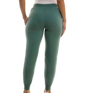 Nouveau pantalon de jogging décontracté en coton pour femmes OEM personnalisé Joggers pour femmes Pantalon de survêtement de course avec poches Pantalon de couleur unie - Product Image 2