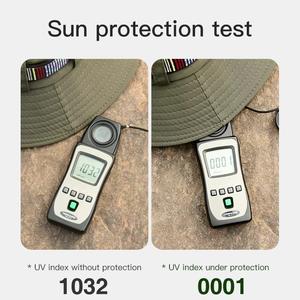 Custom Waterproof Fishing Bucket Hat Uv Wide Brim Sun the Fisherman Hat With Strings Sun Hats 2026 - Product Image 4