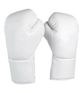 Gants de boxe en cuir véritable à lacets fermeture nouveau Design gants de combat de compétition professionnelle - Product Image 6