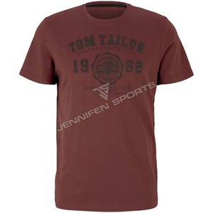 Camiseta Deportiva Informal para Hombre, de Algodón, Cuello Redondo, Lisa, Transpirable, Ligera, de Secado Rápido, para Gimnasio y Fitness, 240 g/m² - Product Image 1