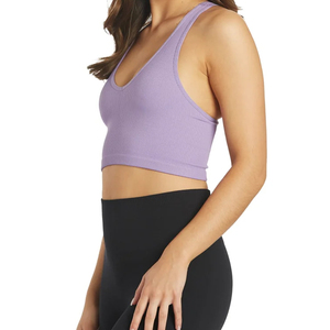 Soutien-gorge de sport ultime rembourré, sans couture, à fort impact, respirant, confortable, séchage rapide, vêtements de sport, vente en gros - Product Image 4