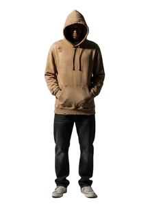 Sudadera con Capucha Personalizada con Logotipo, para Hombre, Tejido Grueso de 400 g/m², Felpa Francesa, Lavado Ácido, Estilo Vintage, Envío Directo - Product Image 1