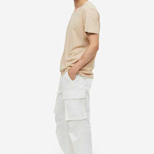 เสื้อยืดแขนสั้นผู้ชายผ้าคอตตอนเทอร์รี่ซักง่ายสำหรับฤดูร้อน2025 - Product Image 4