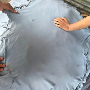 หนังวัวแยกสีฟ้าเปียกออร์แกนิกคุณภาพสูงสำหรับกระเป๋าถือโซฟาเบาะเฟอร์นิเจอร์ - Product Image 1