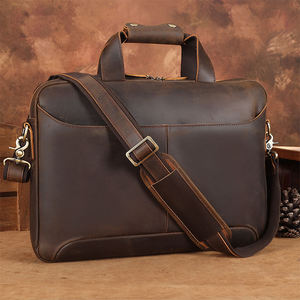New Stock Arrival Ultimate Quality Vintage Style Durable <b>Men</b> PU Leather Briefcase Soft <b>Bag</b> <b>for</b> Travel & Conference Usage - Product Image 1