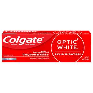 Fournisseur en gros de dentifrice blanchissant anti-caries Optic White, menthe pétillante - 5 oz, lot de 2, usage domestique - Product Image 6