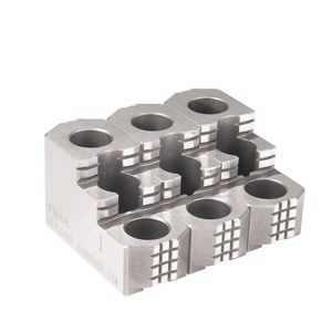 Mordazas duras de 12 pulgadas resistentes al desgaste de alta precisión para mandriles hidráulicos de torno <span class=keywords><strong>CNC</strong></span> - Product Image 1