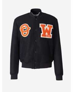 Chaqueta Bomber Varsity de Piel de Oveja con Logotipo Personalizado, Mangas de Cuero, Transpirable, Informal, para Invierno - Product Image 6