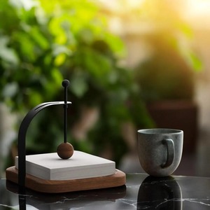 Porte-serviettes en bois au look artisanal avec un design minimaliste moderne pour la salle à manger quotidienne et l'organisation de la table en provenance d'Inde - Product Image 3