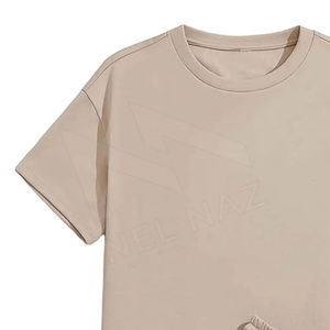 เซ็ตเสื้อยืดและกางเกงขาสั้นลำลองสำหรับผู้ชายชุดเสื้อยืดผ้าคอตตอนแบบถักมีสไตล์ระบายอากาศได้ดีชุดสั้นสำหรับฤดูร้อน - Product Image 2