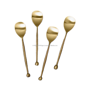 Dernière cuillère à dîner de qualité supérieure avec vernis mat pour mariage, restaurant à domicile, prix de fabrication - Product Image 1