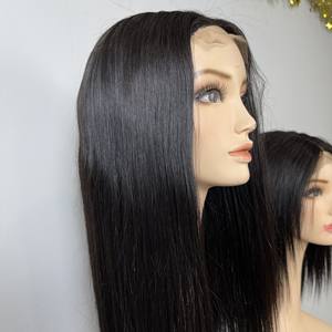 Vente en gros de perruque droite en os cheveux bruts vierges vietnamiens Remy cheveux de haute qualité personnaliser la couleur - Product Image 1